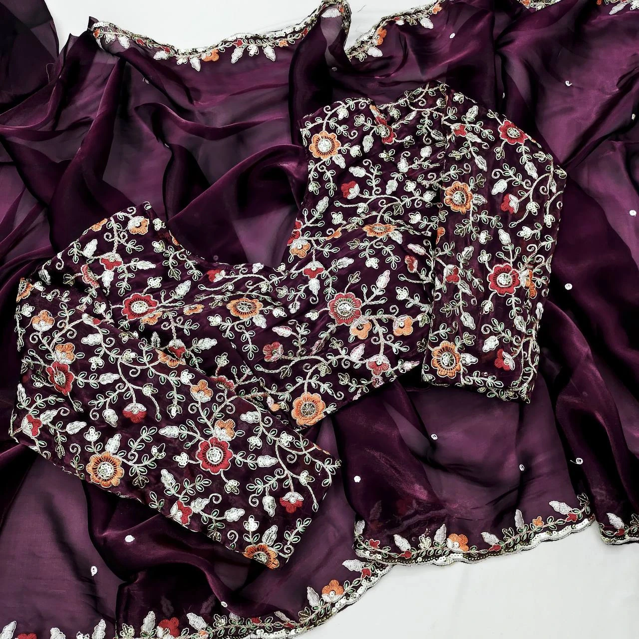 Vardan Ethnic Bt-1237 Pure Soft Jimmy Choo Silk Wholesale Fancy Saree — Wholesale Sarees, MPA wholesale from Surat — view 5